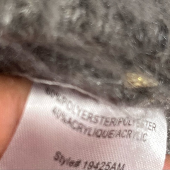 Angela Mara Metallic Chunky Sweater - Picture 4 of 7